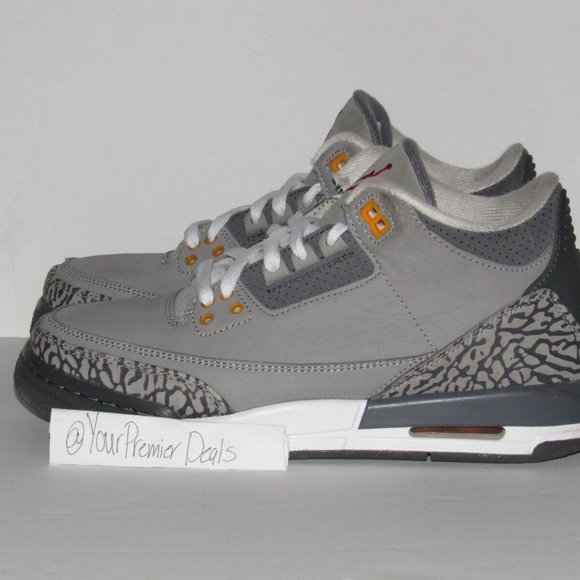 Jordan Gray and Black Athletic Shoes - Picture 2 of 9